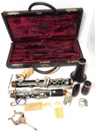 Antique Penzel Mueller Clarinet As-is Parts/repair Steel Ebonite #15960 W/ Case. Fixed Price $299.95.