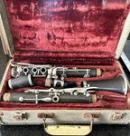 Vintage F.a. Uebel Bb Clarinet West Germany Wood Case Amati Complete For Repai. Fixed Price $80.99.