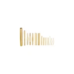 Vandoren Double Reed Cane Oboe - Gouged / Shaped, Medium (10 Pcs). Fixed Price $70.00.