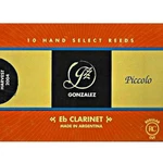 Gonzalez Eb Clarinet 'rc' Reeds, Strength 2.75, Box Of 10. Fixed Price $14.99.