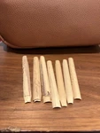 10-PIECE Bundle English Horn Gouged Cane For Reed Making. Fixed Price $40.00.
