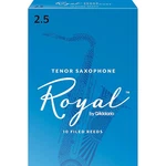 Rico Royal Tenor Saxophone Reeds, Box Of 10 Strength 2.5. Fixed Price $48.99.