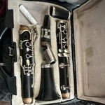 Buffet Crampon E11 Basset Clarinet Black/silver W/ Case & Mouthpiece. Fixed Price $310.50.
