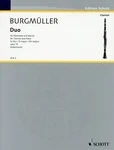 Burgm?ller: Duet E-flat Major OP.15 / Schott Clarinet Solo With Piano Accom. Fixed Price $62.48.