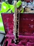 Yamaha YCL-621 Professional Wood Bass Clarinet, Beautiful Silver Plate,no Neck. Fixed Price $2000.00.