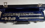 Armstrong 104 Student Flute Elkhart Indiana Silver Plate W/ Case/cleaning Cloth. Fixed Price $49.97.