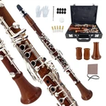 Professional Bb Clarinet Rosewood Body Silver Plated B-flat Keys 17. Fixed Price $275.99.