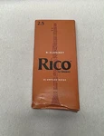 Rico Bb Clarinet Reeds, Box Of 25 Strength 2.5. Fixed Price $37.50.