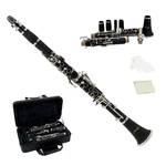 Starquest Bb Clarinet Durable Abs Body With 17 Nickel-plated Keys, Ideal For. Fixed Price $129.00.