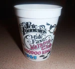 Vintage & Rare 1994 Pete Fountain Walking Club Mardi Gras Cup New Orleans. Fixed Price $25.00.