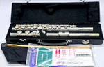 Antigua Vosi FL2410SL Silver Plated Student Open Hole Flute With Case. Fixed Price $299.00.
