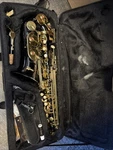 Mendini By Cecilio Eb Alto Saxophone Case, Tuner, Mouthpiece, Mas-bk. Fixed Price $190.00.