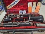 Antique Vintage Clarinet Original Case Complete Commodore. Fixed Price $60.00.