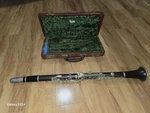 40 Plus Years Old Noblet Normandy Wood Clarinet, France Serial #198. Fixed Price $1000.00.