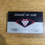 Flat Diamond Cut By Conn Clarinet 25 Reeds Strength 3. Fixed Price $15.00.