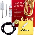 Libretto Low Brass Cleaning Kit Valve Oil Grease Brushes For Tuba & More. Fixed Price $18.50.