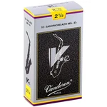 Vandoren V12 Alto Saxophone Reeds Strength 2.5, Box Of 10. Fixed Price $47.00.
