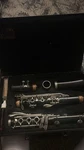 Vito Clarinet Plastic Black Woodwind Instrument With Case And Mouthpiece Set. Fixed Price $49.00.