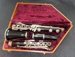 Vintage 1951 Henri Selmer Paris Wood Bb Clarinet P1944 Made France W/ Case. Fixed Price $650.00.