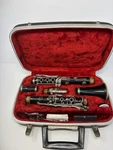 Vintage Paris Evette Buffet Clarinet With Hard Case. Fixed Price $161.00.