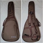 Yamaha Padded Acoustic Guitar Gig Bag Case Brown Small Body Backpack 34". Fixed Price $42.40.