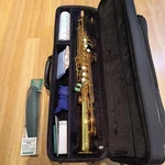 Yamaha YSS-475II Soprano Saxophone Excellent Condition Used With Case Mouthpiece. Fixed Price $2290.00.