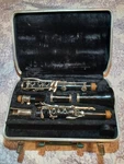 Vintage Selmer Clarinet Vandoren Mouth Piece, Bundy Carrying Case. Fixed Price $42.00.