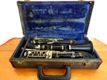 Hoosier Wood Clarinet, Selmer Goldentone 3 Mouthpiece, # 67407. Fixed Price $31.50.