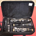 Prelude By Selmer CLARINET(CL711), Black/yellow Backpack Carrying Case **used**. Fixed Price $124.99.