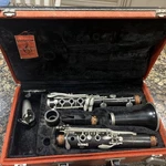 Vintage Normandy 4 Clarinet With Case Wooden. Fixed Price $60.00.
