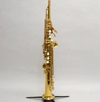 Yamaha YSS-475 Soprano Saxophone Gold Lacquer With Case & Mouthpiece. Fixed Price $2199.36.