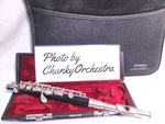 Yamaha YPC-32 Piccolo Nickel Plated Tested Working Made Japan Case #3104. Fixed Price $328.00.
