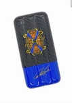 Arturo Fuente Opus X Blue 20TH Yr Anniversary Carbon Fiber Cigar Case - New. Fixed Price $300.00.