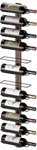 Wine Rack Wall Mounted For 12 Bottles Wood Holder Kitchen Dining Bar Decor. Fixed Price $53.23.