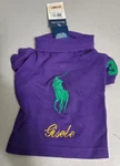 Ralph Lauren Cotton Mesh Iconic Pony Dog Purple Polo Shirts/outfit. Fixed Price $30.00.