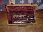 Vintage Thibouville Freres Mason Paris France Wood Clarinet 1930S. Fixed Price $295.00.