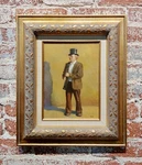 Olaf Palm -the Clarinet Player Oil Painting. Fixed Price $1672.00.