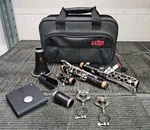 Yamaha 450N Bb Intermediate Clarinet With Nickel Keys + Case - Black. Fixed Price $499.99.