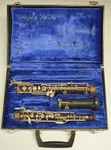 Linton Paris Oboe, Modified System, Grenadilla Wood Body W/plastic Bell. Fixed Price $295.00.