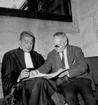 Maitre Tixier Vignancour Colonel Thomazo Working Case Corri- 1966 Old Photo. Fixed Price $6.47.
