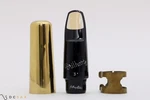 Brilhart Ebolin Tenor Saxophone Mouthpiece, Early Carlsbad Era, Ligature And Cap. Fixed Price $145.00.