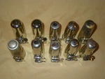 Lot Of 10 Generic Bb Soprano Clarinet Ligature & Mouthpiece Cap Sets - Vgc. Fixed Price $14.99.