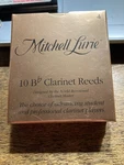 Mitchell Lurie Rico Bb Clarinet Reeds Box Of 10 Strength 4 Sealed. Fixed Price $14.95.