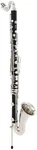 Yamaha YCL-221II Student Bass Clarinet With Nickel Keys. Fixed Price $2699.99.