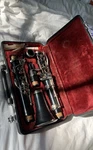 Jupiter JCL-631 Clarinet, Plastic Body, Black, With Case And Mouthpiece. Fixed Price $75.00.