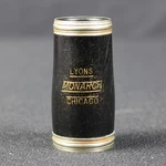 Lyons Monarch Chicago Bb Soprano Wood Clarinet Barrel, 64MM. Fixed Price $30.00.
