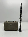 Vtg Schreiber & Sohne Germany Bb Clarinet Instrument Hard Case Is. Fixed Price $49.95.