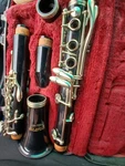 Jupiter Black Clarinet Plastic Student Band Instrument With Case. Fixed Price $74.99.