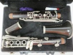 Normandy Intermediate-level Wood Clarinet, Made France, Acceptable Condition. Fixed Price $179.00.