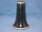 Vintage American Harry Pedler & Co. Ebonite Bb Clarinet Bell - 26.95MM Tenon. Fixed Price $24.99.